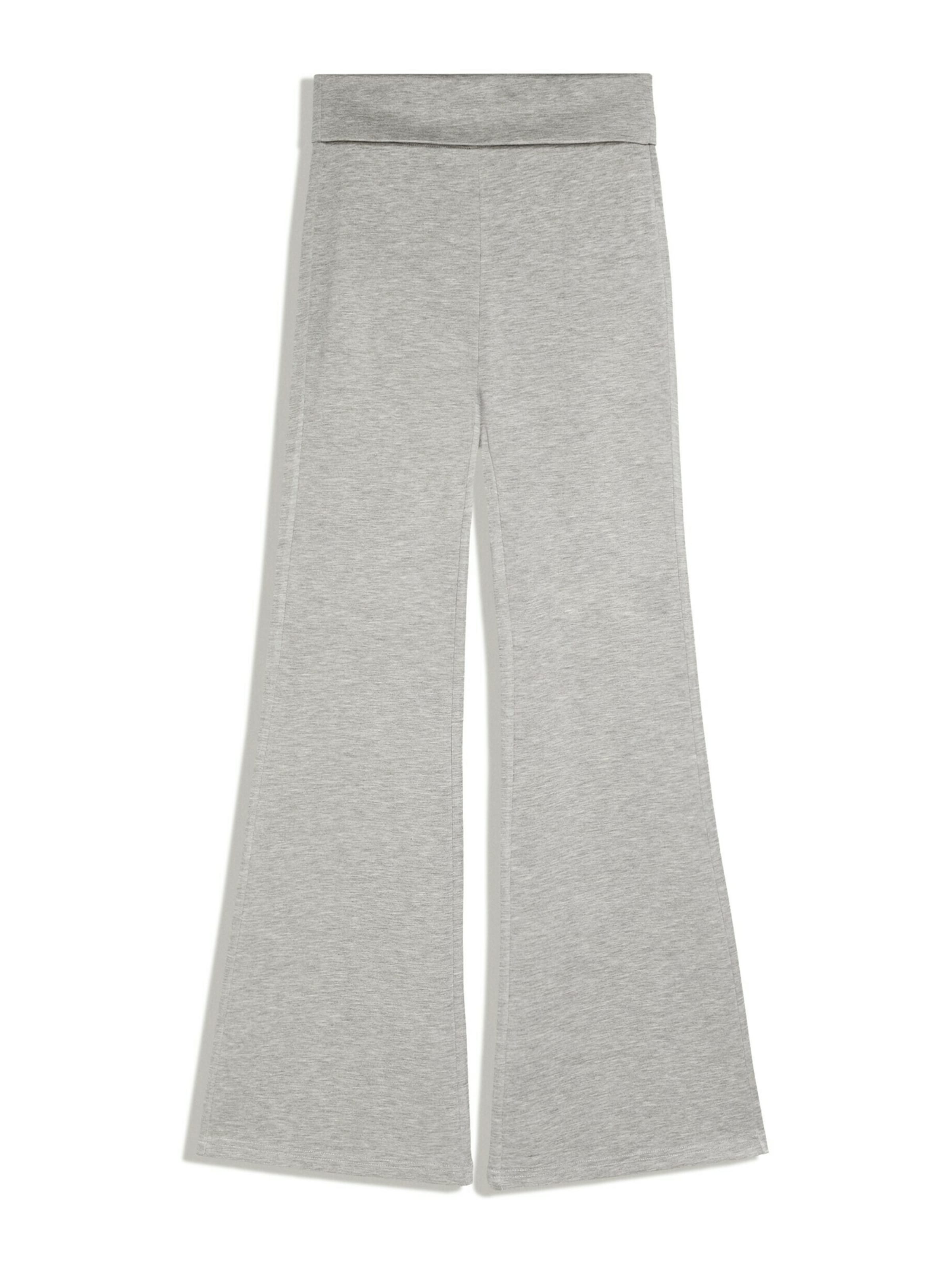 Bershka Nadrág - szürke: elől