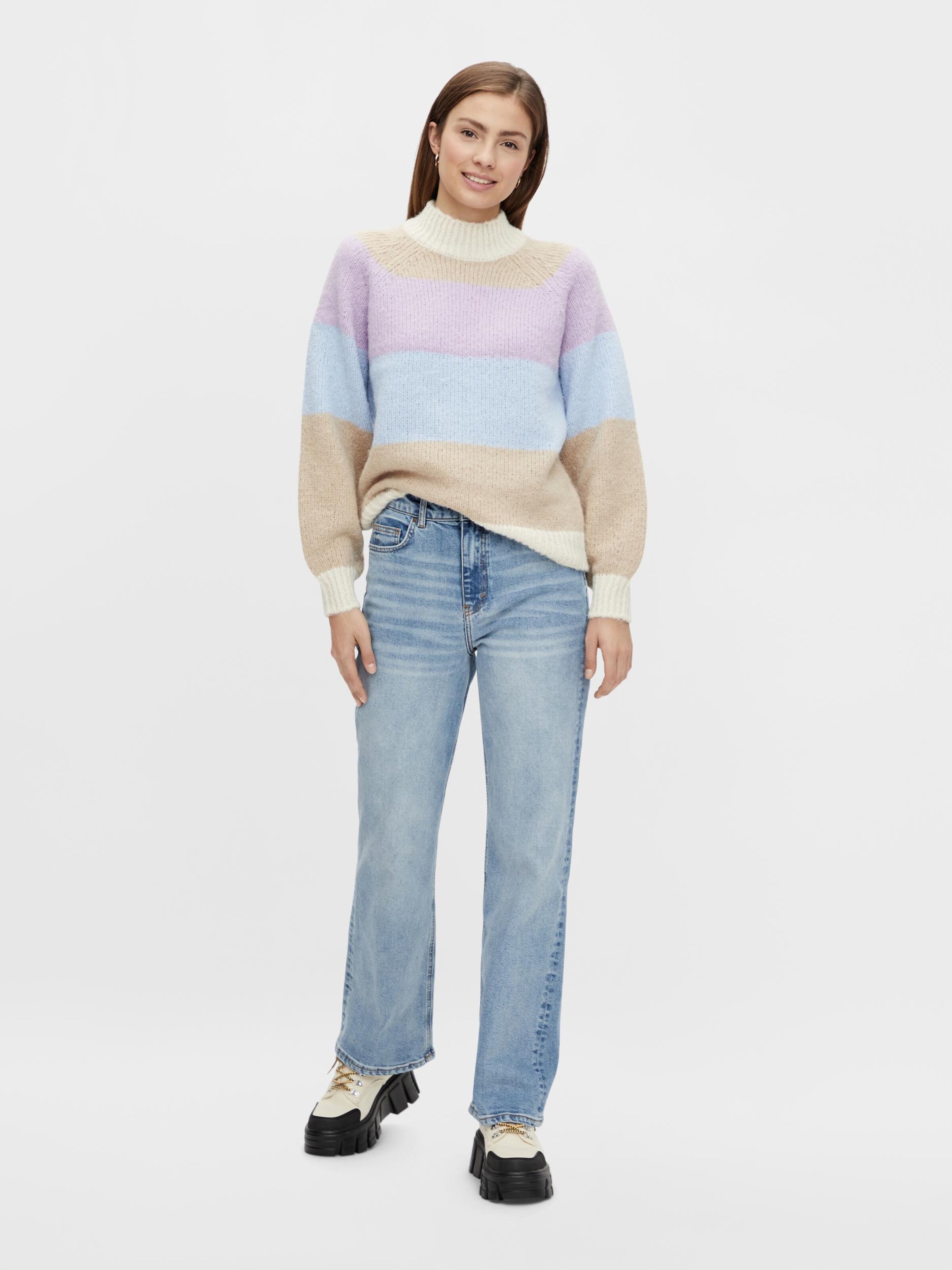 Frauen Pullover & Strick PIECES Pullover 'Oline' in Hellbraun - XW45626 Frauen Pullover & Strick PIECES Pullover 'Oline' in Hellbraun - XW45626