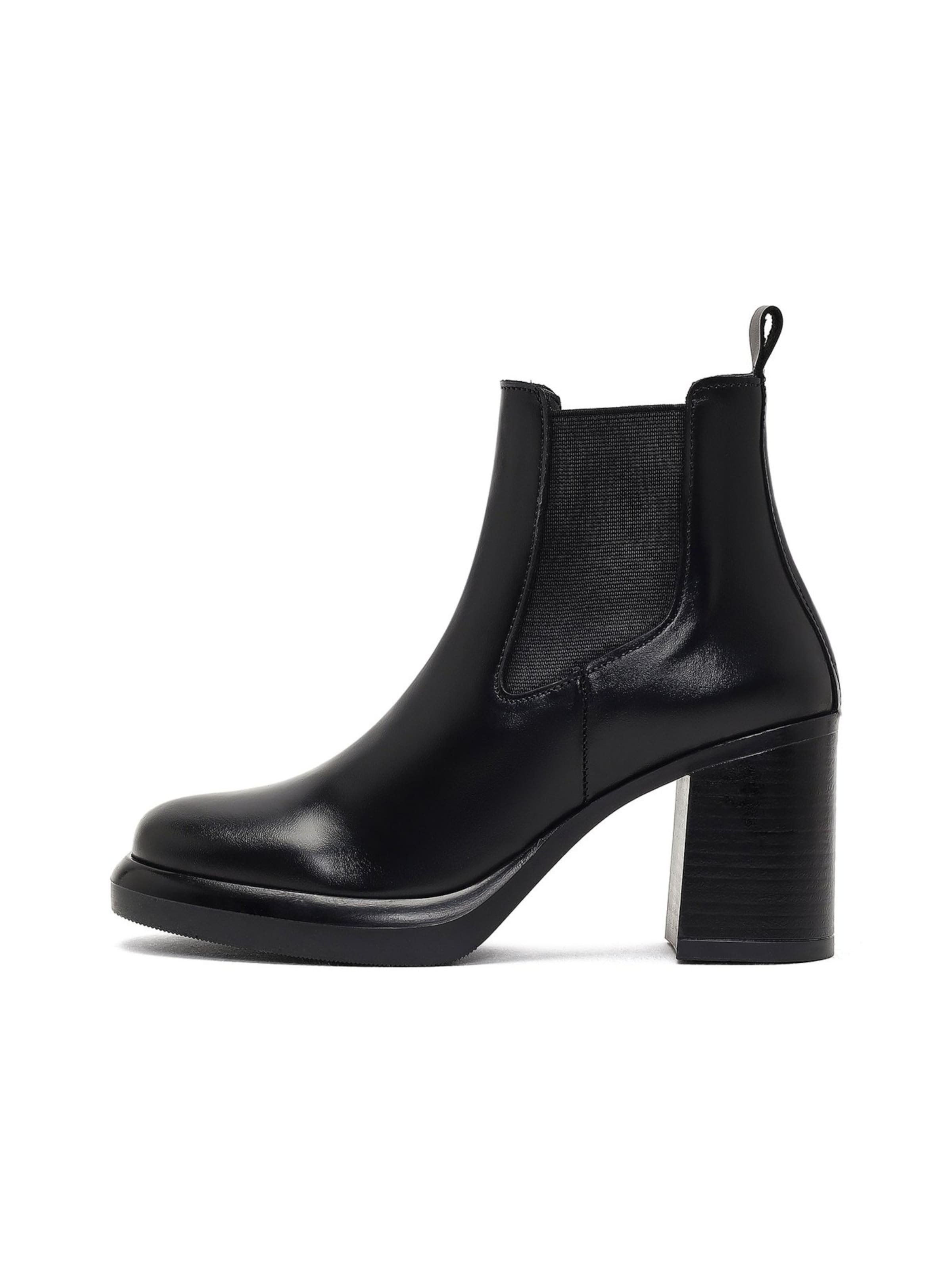 Boots chelsea di Derimod in nero: frontale