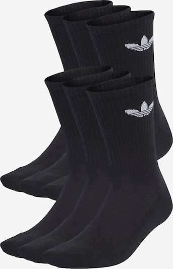 ADIDAS ORIGINALS Socks 'Trefoil Cushion' in Black / White, Item view