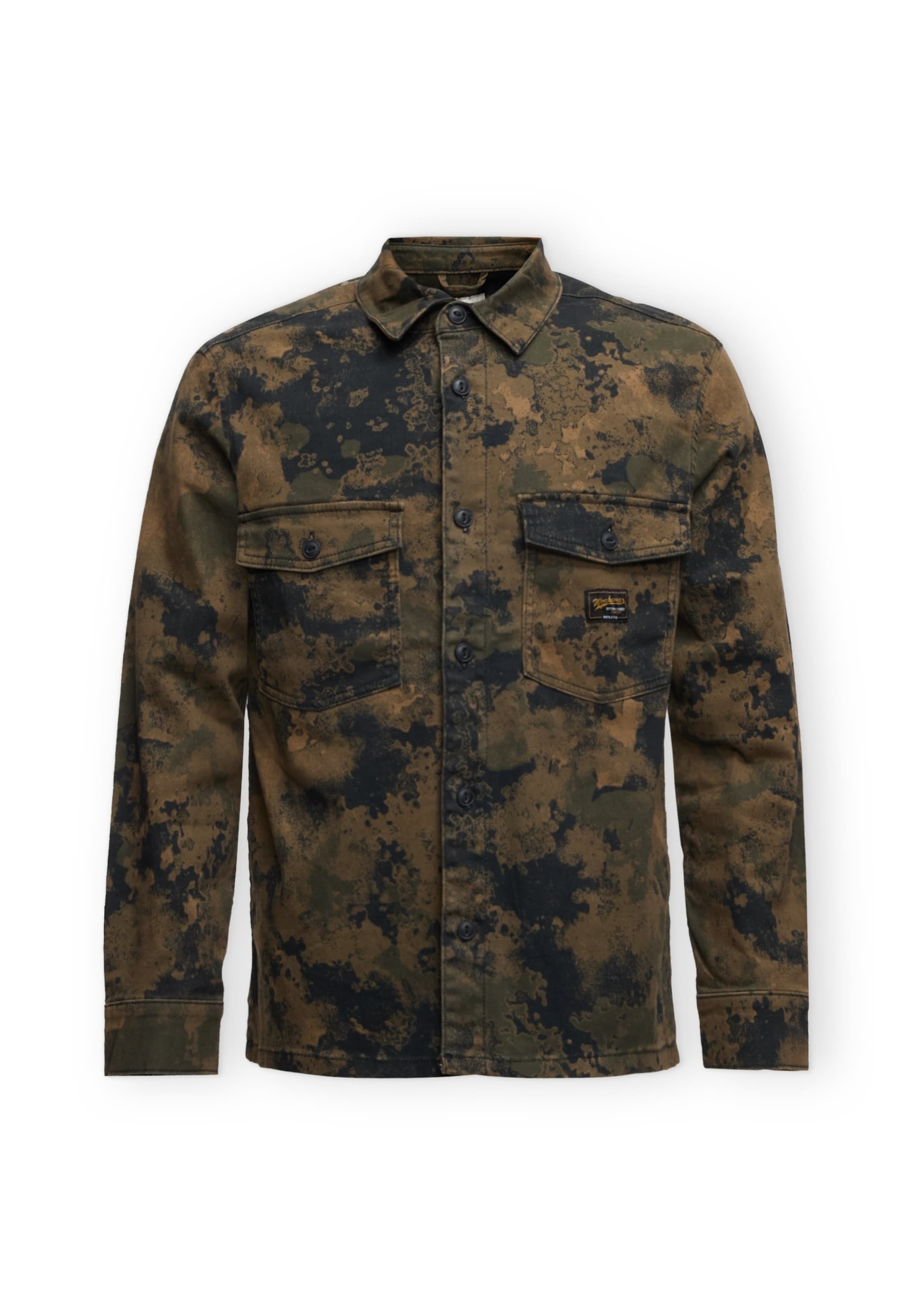 Only & Sons - Regular Fit Camisa 'ONSFARIS' em preto: frente