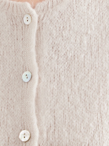 Noella Gebreid vest 'Johanna' in Beige