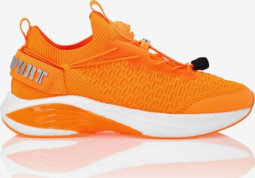 Plein Sport Sneakers laag in Oranje: voorkant