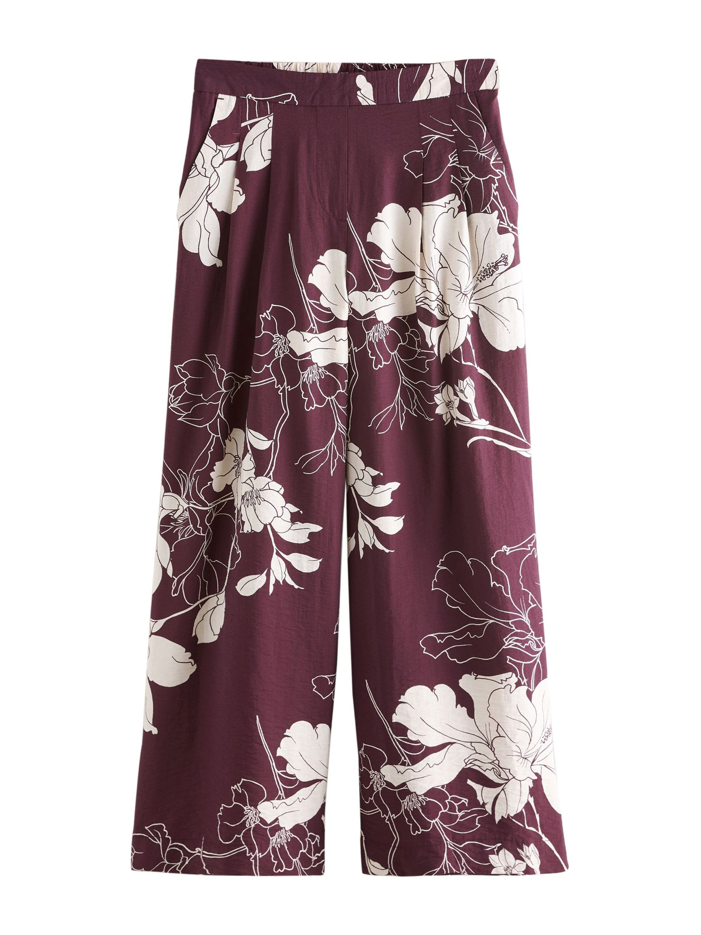 Next Hlače | vijolična barva: sprednja stran