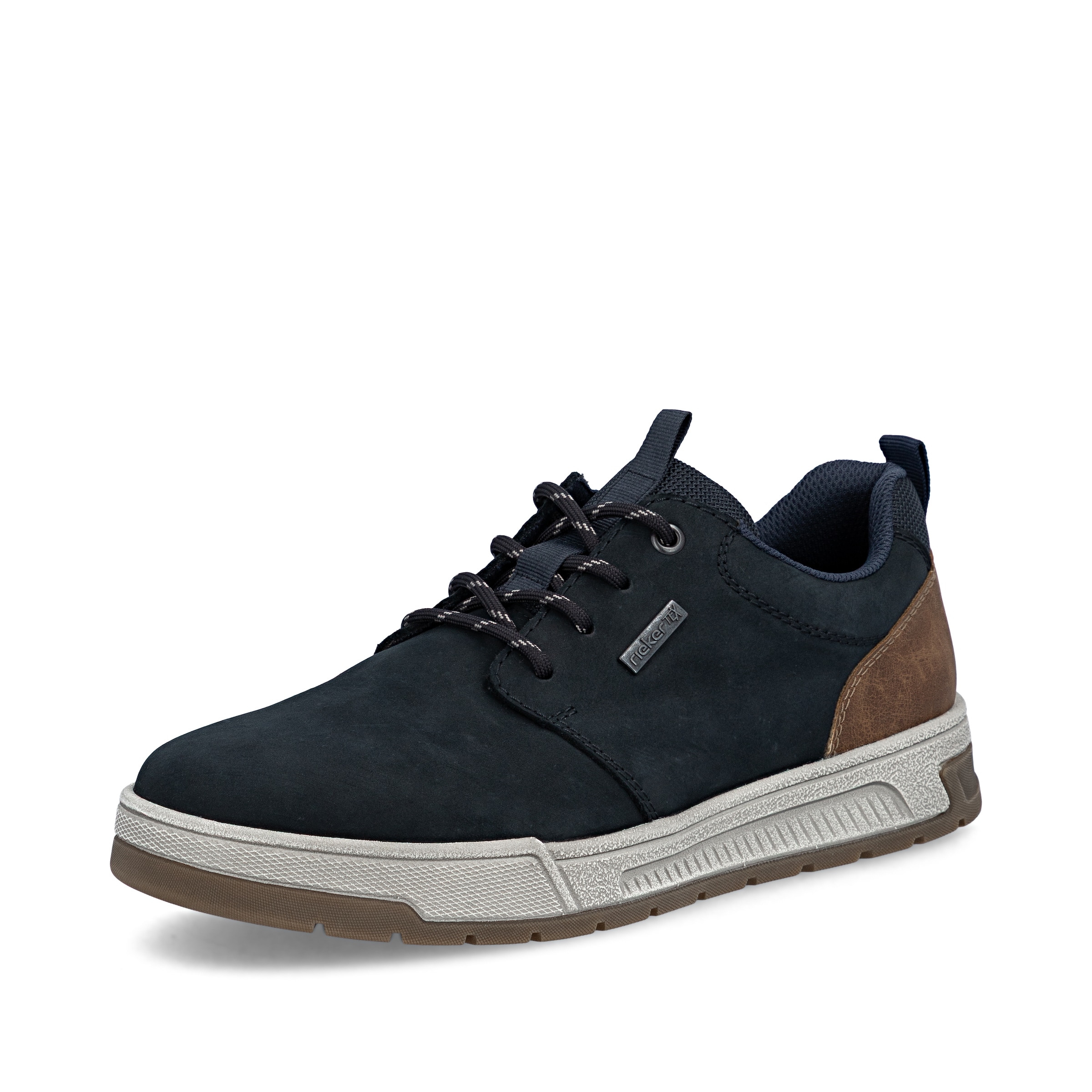 Baskets basses ' 36005 ' Rieker en bleu : devant