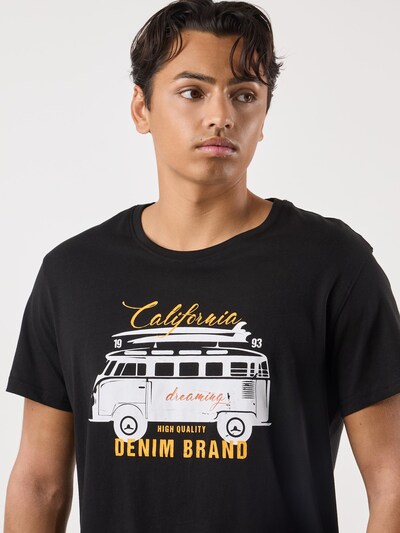 Denim Factory T-Shirt en XXXL en noir, Vue avec produit