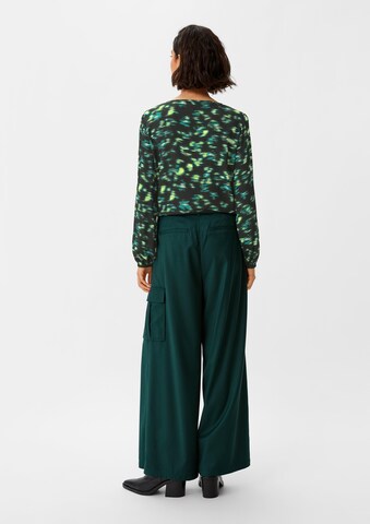 comma casual identity Blouse in Groen: terug