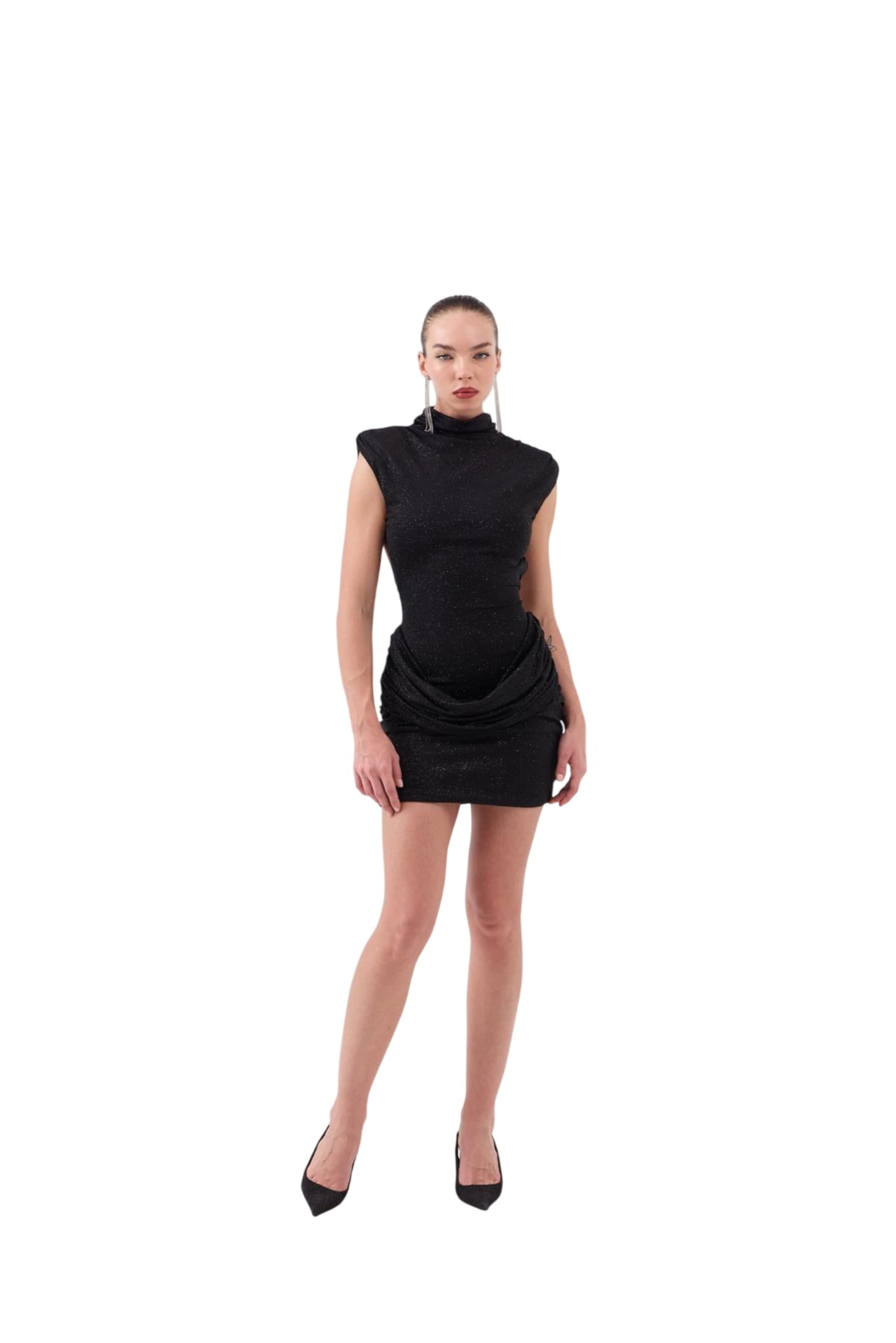 HOLLY LOLLY Kleid in Schwarz