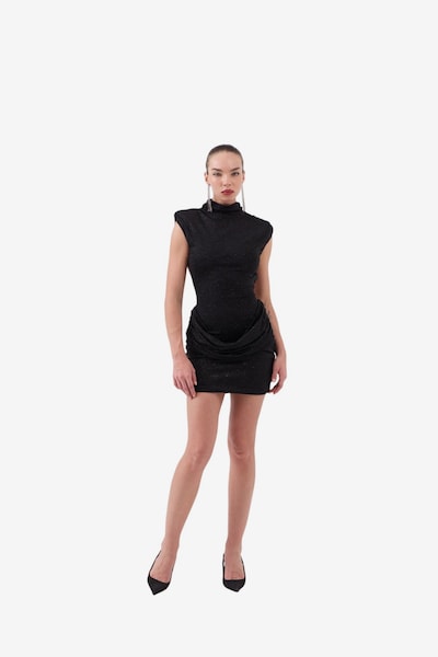 HOLLY LOLLY Robe de cocktail en 40 en noir, Vue avec produit