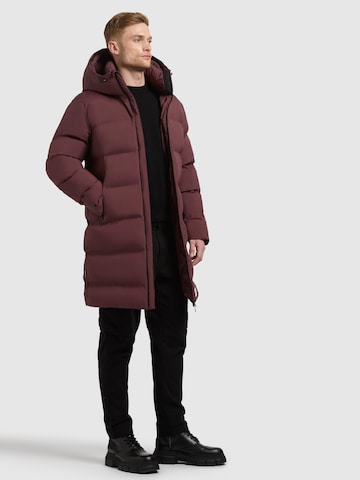 Manteau d’hiver 'CAIUS3' khujo en rouge