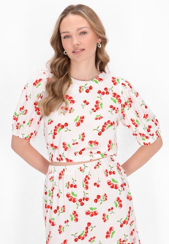 MYMO Bluse in Weiß: Vorderseite