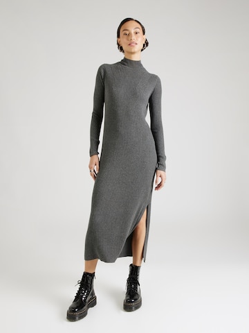 Pepe Jeans Knitted dress 'DALIA' in Grey: front