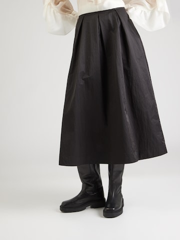 Jupe 'Javeria Camilla' MSCH COPENHAGEN en noir : devant