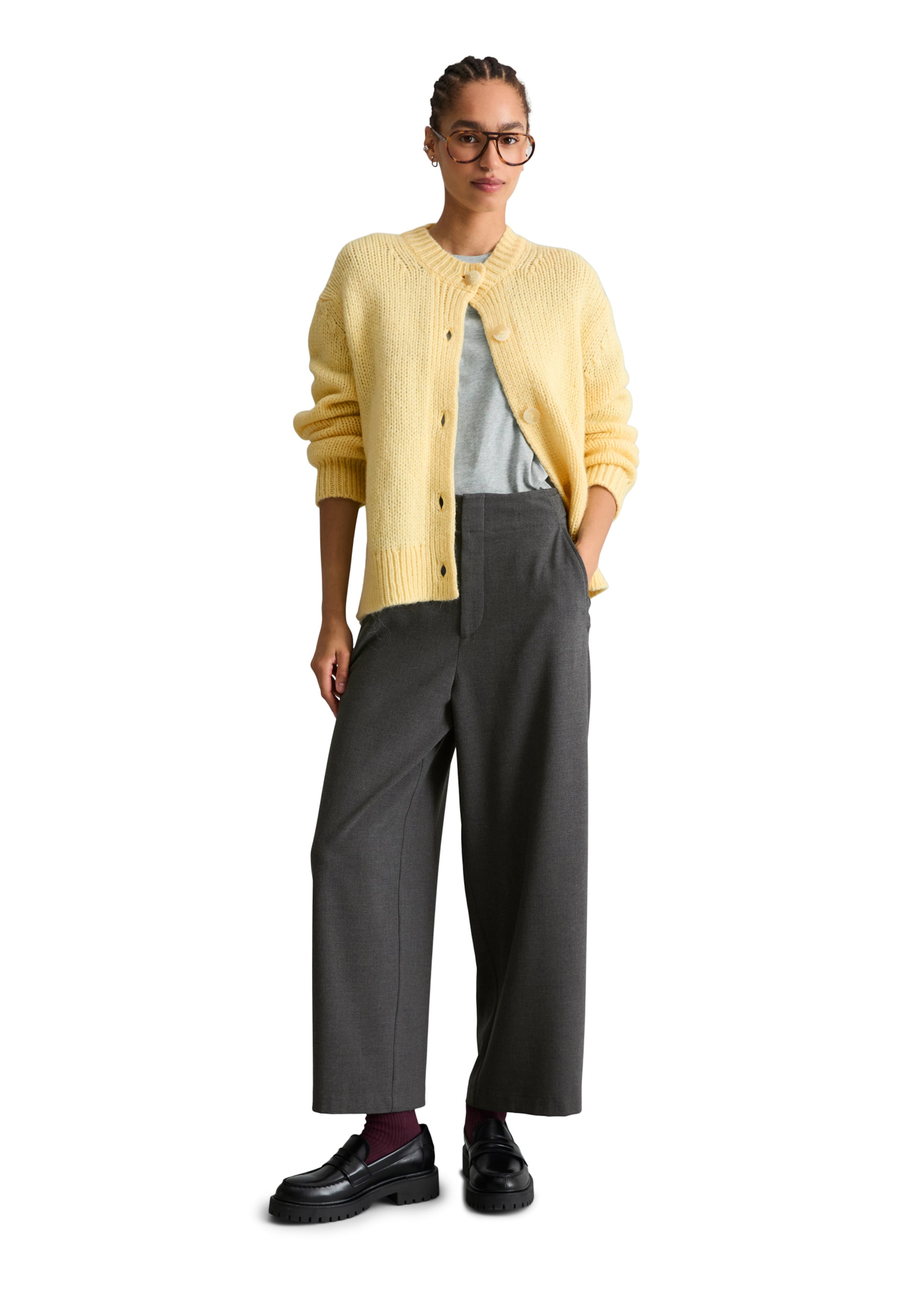 Marc O'Polo DENIM Strickjacke in Gelb