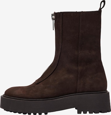 SELECTED FEMME Boots 'RINA' in Brown: front
