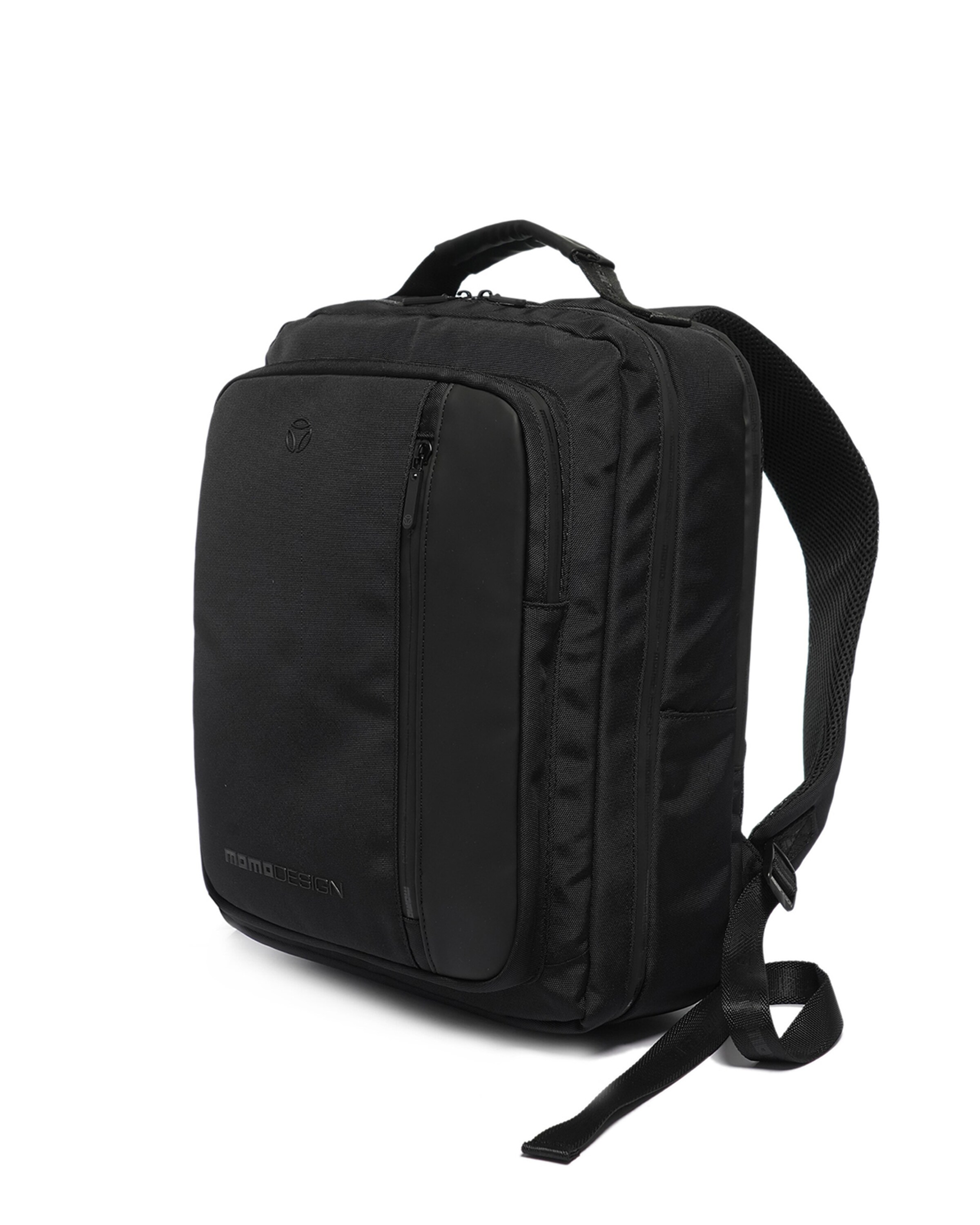 Momo Design Backpack in Black: front