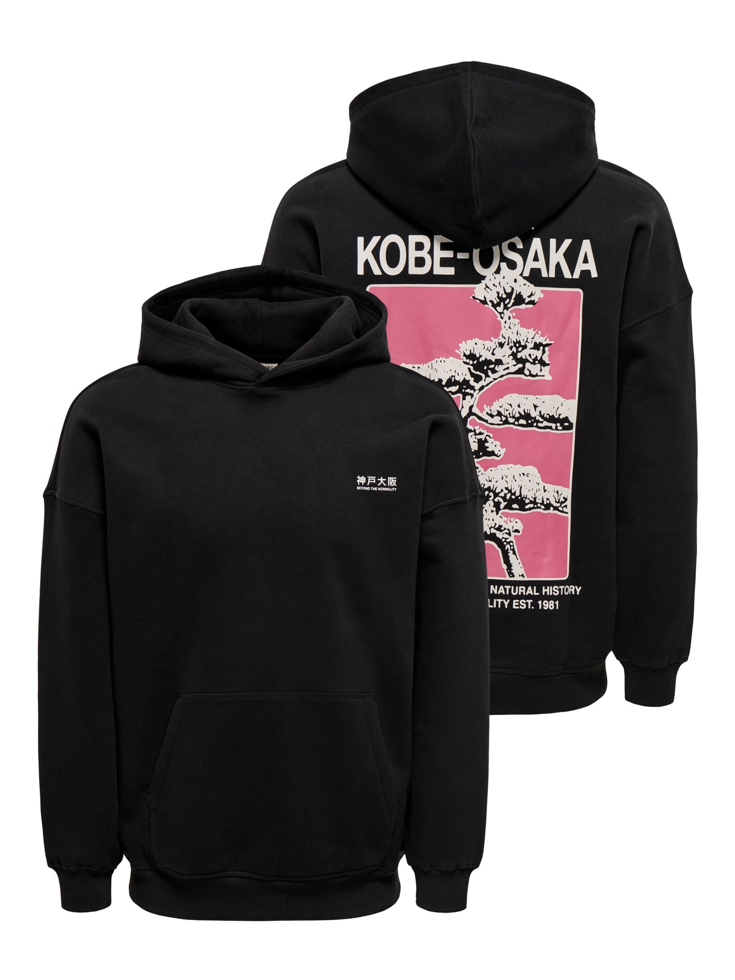 Sweat-shirt 'ONSastoria' Only & Sons en noir