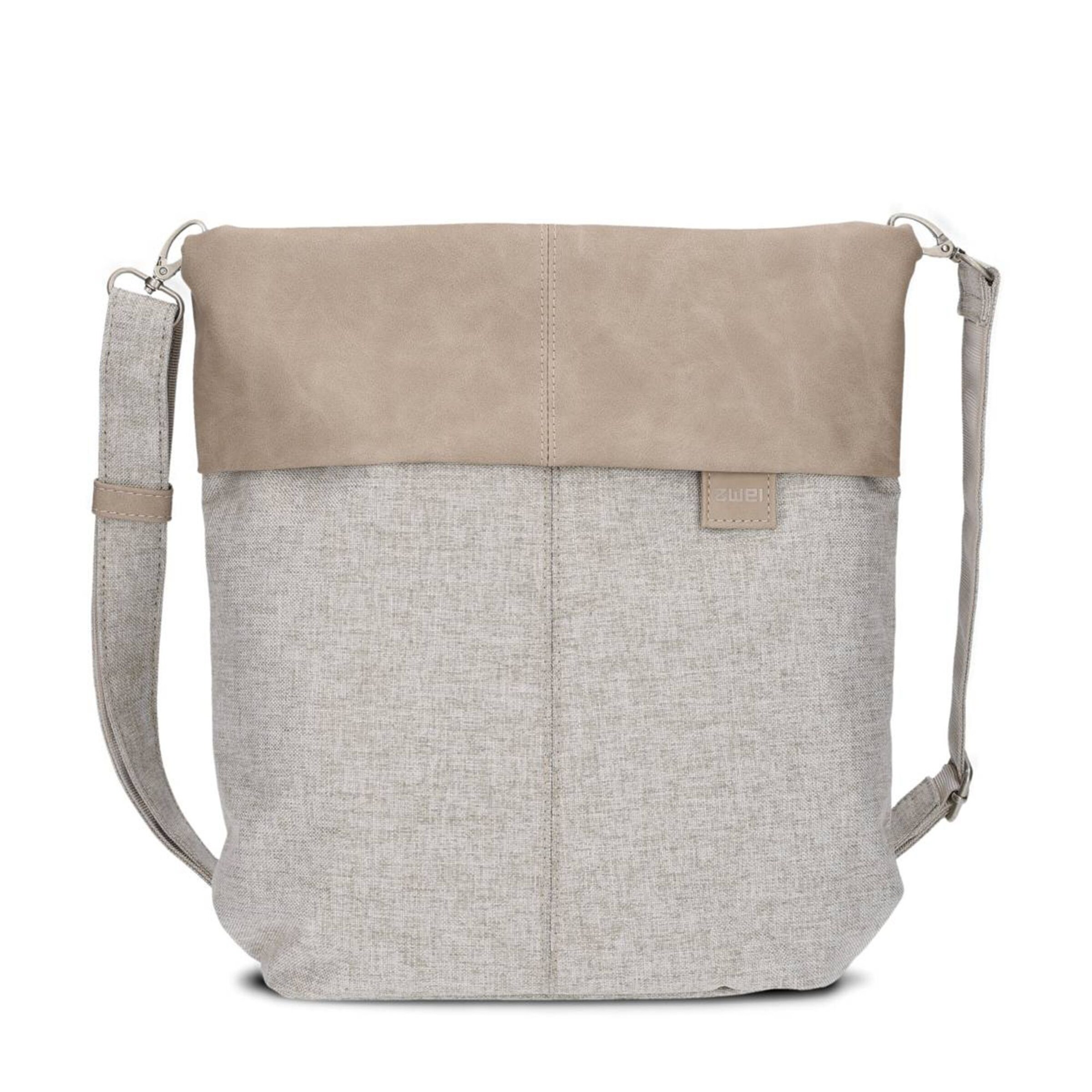 ZWEI Schoudertas 'Olli' in Beige: voorkant