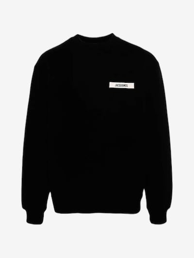 Jacquemus Sweatshirt in XL in Black, Item view