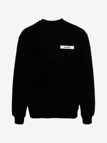 Jacquemus Sweatshirt in Black: front