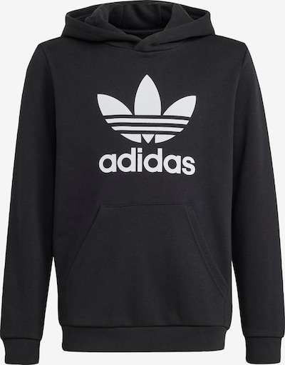ADIDAS ORIGINALS Sweater majica 'Trefoil' u crna / bijela, Pregled proizvoda