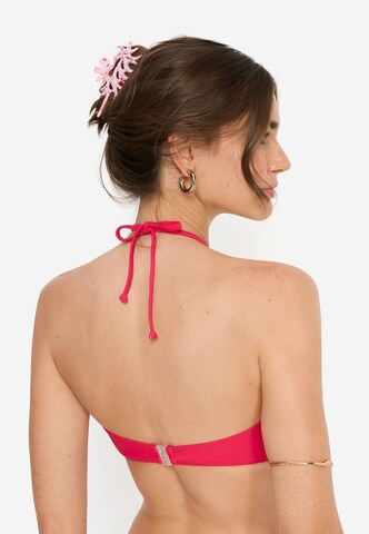LSCN by LASCANA Bandeau Bikini top in Red