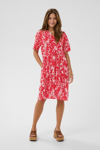 Cream Blousejurk 'CRTiah' in Rood