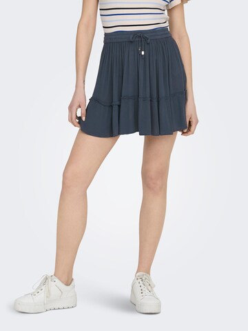 ONLY - Falda 'IBIZA' en azul: frente