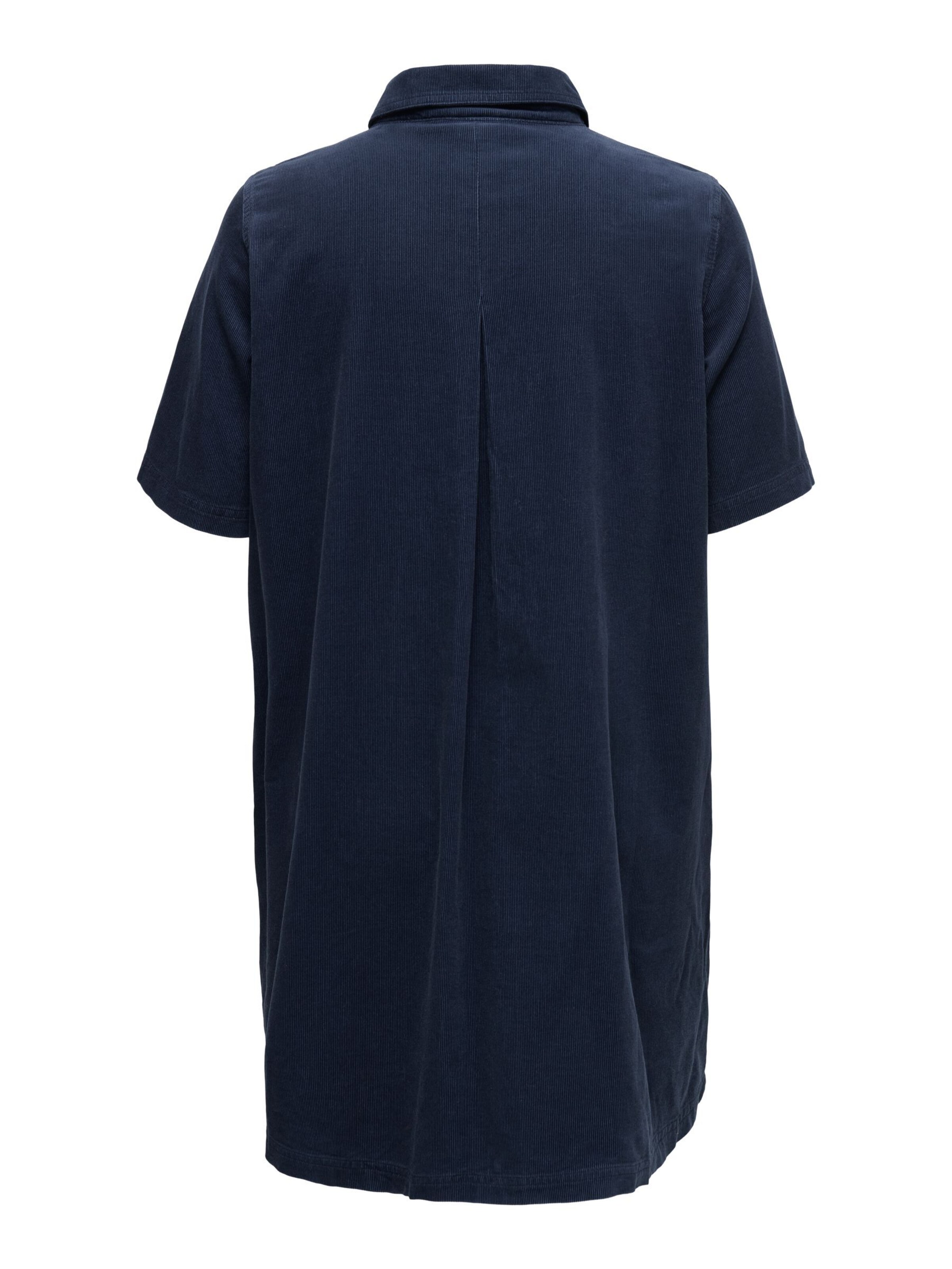 ONLY Carmakoma - Vestido camisero 'CARGry-Nessa' en azul