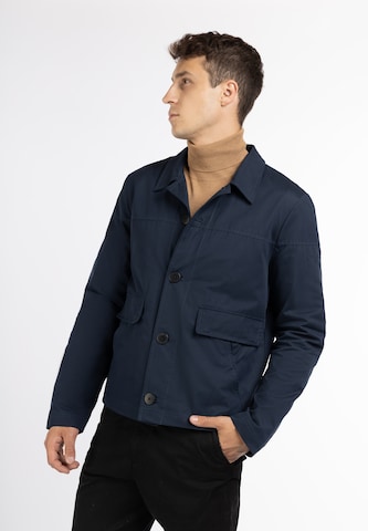 DreiMaster Klassik Between-Season Jacket in Blue: front