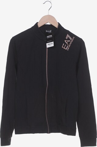 EA7 Emporio Armani Strickjacke L in Schwarz: predná strana