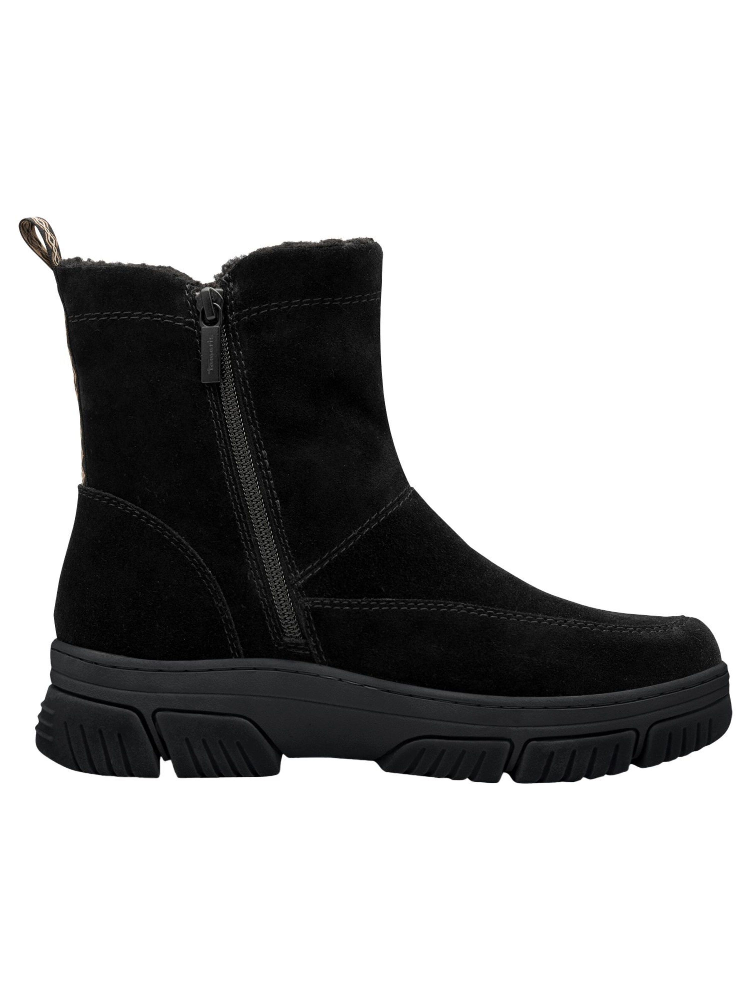 Tamaris Enkellaarsjes in Zwart