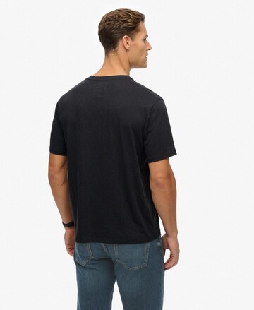 T-Shirt 'The Merchant Store' Superdry en bleu