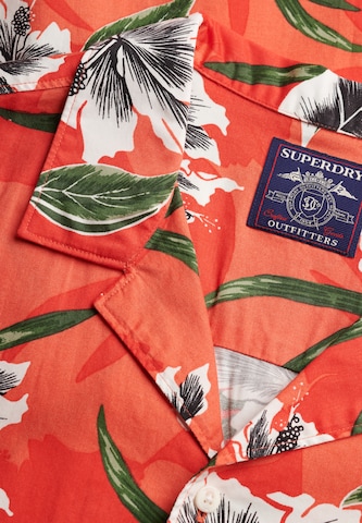 Superdry & Co Regular fit Button Up Shirt in Red