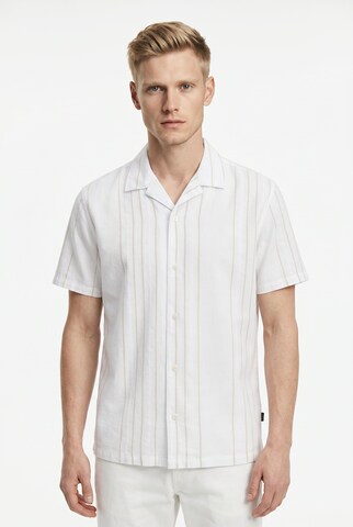 JACK & JONES Regular Fit Hemd in Weiß: Vorderseite