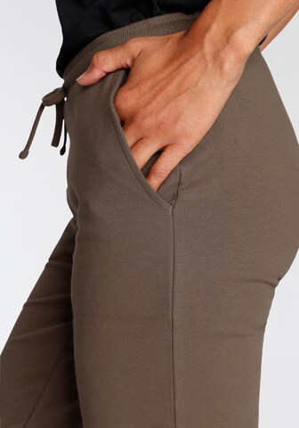 FLASHLIGHTS Slimfit Hose 'Flashlights ' in Braun
