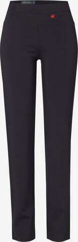 TONI Slim fit Pants in Black: front