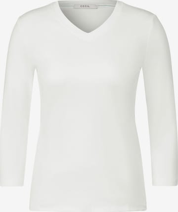 CECIL Shirt in Weiß: predná strana
