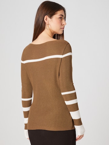 Guido Maria Kretschmer Women Sweater 'Dita' in Brown