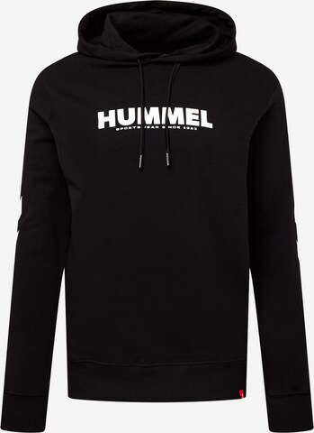 Felpa sportiva di Hummel in nero: frontale