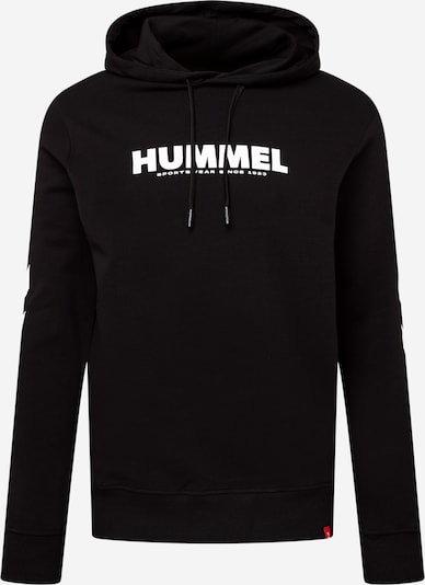 Hummel Sportiska tipa džemperis, krāsa - melns / balts, Preces skats