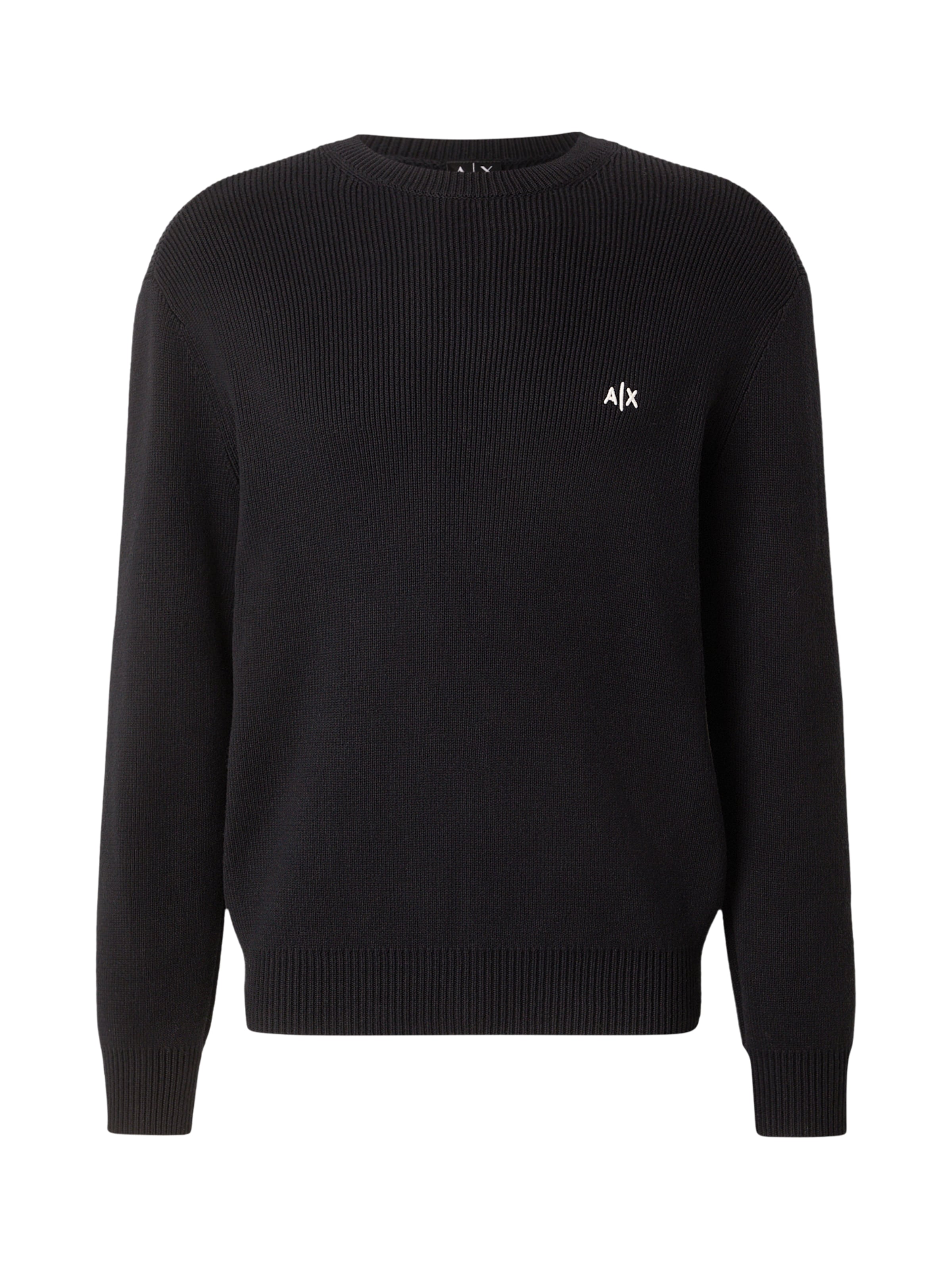 ARMANI EXCHANGE Πουλόβερ σε μαύρο: μπροστά