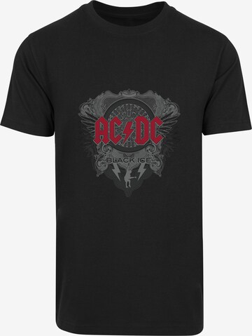 F4NT4STIC T-Shirt 'ACDC Black Ice' in Schwarz: predná strana