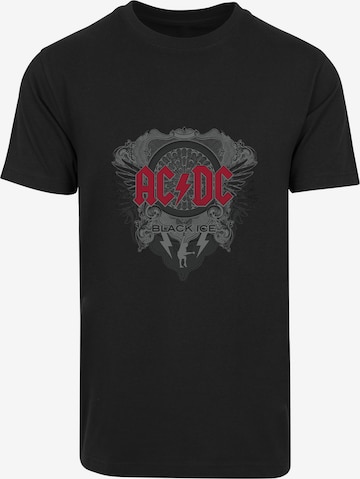 F4NT4STIC Shirt 'ACDC Black Ice' in Black: front