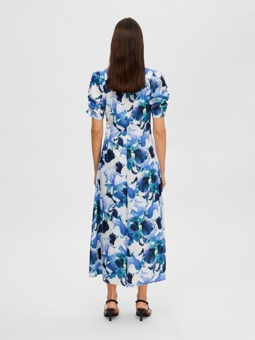 SELECTED Dress 'Rachelle' in Blue