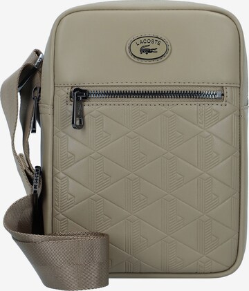 LACOSTE Crossbody Bag in Beige: front