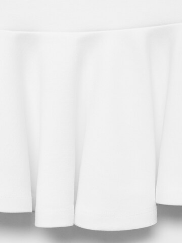 MANGO Top 'PEPLUM' in Weiß