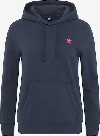 Polo Sylt Sweatshirt in Blue: front