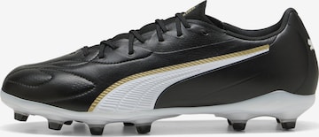 PUMA Soccer Cleats 'King 20 Match' in Black: front