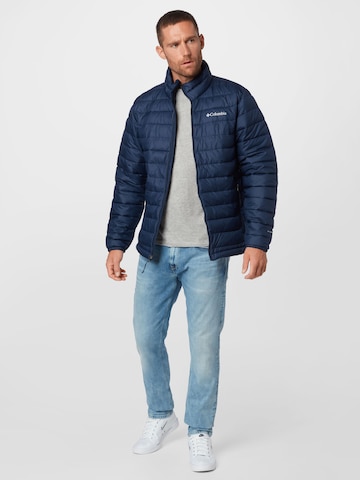 COLUMBIA Outdoorjas 'Powder Lite' in Blauw